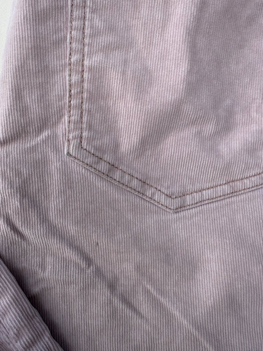 Pale Pink Corduroy Pants - Picture 2 of 4